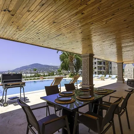Sea View Terrace Big W Pool 5 Min To Beach Villa Seki